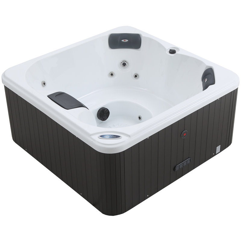 Canadian Spa Co Saskatoon 4Person 12 Jet Plug and Play Hot Tub Wayfair